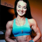 Teen muscle girl Fitness girl Kayli
